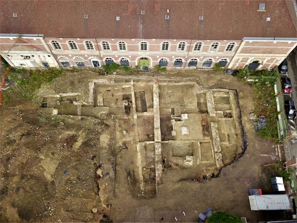 Fouilles archéologique sur le site de l'Arsenal